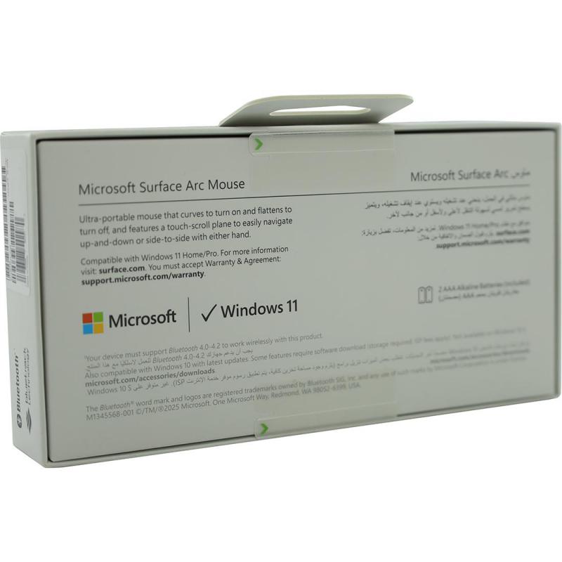 Microsoft Surface Arc Mouse, Bluetooth, Optical, Violet — 4