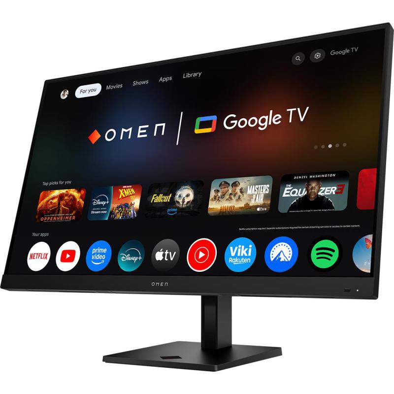 HP OMEN 32x 31.5" Gaming Monitor, 4K UHD (Ultra HD), 144 Hz, 1ms (GtG), Built-in Quad Speaker (4 X 3W), Black — 2