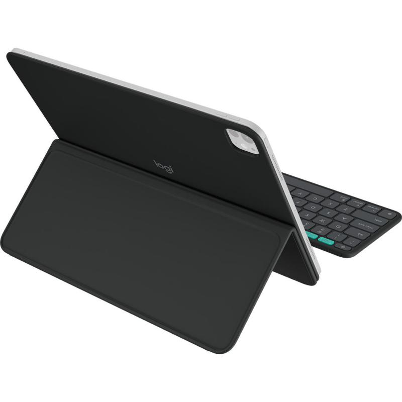 Logitech Flip Folio Tablet Keyboard Case, Bluetooth, for iPad Pro 13 M4/iPad Air 13 M3/iPad Air 13 M2, Graphite — 3