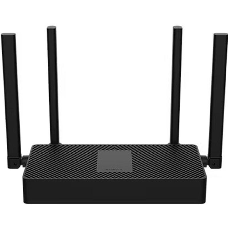 Huawei AX3s Wireless Router, up to 64 Devices, Dual Band (2.4 GHz/5 GHz), Wi-Fi 6 (802.11ax), 4 Port (LAN/WAN Auto Adapter), Black — 2