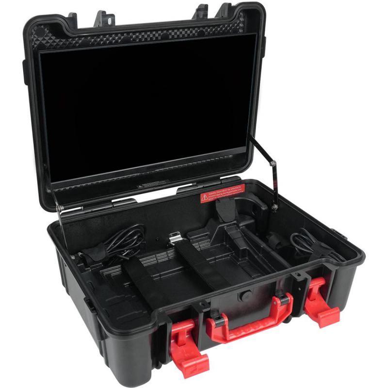 ARMORR GAMERS BOX Portable Gaming Monitor with Case, for PlayStation 5/Xbox Series S/Xbox Series X/Xbox One, Black