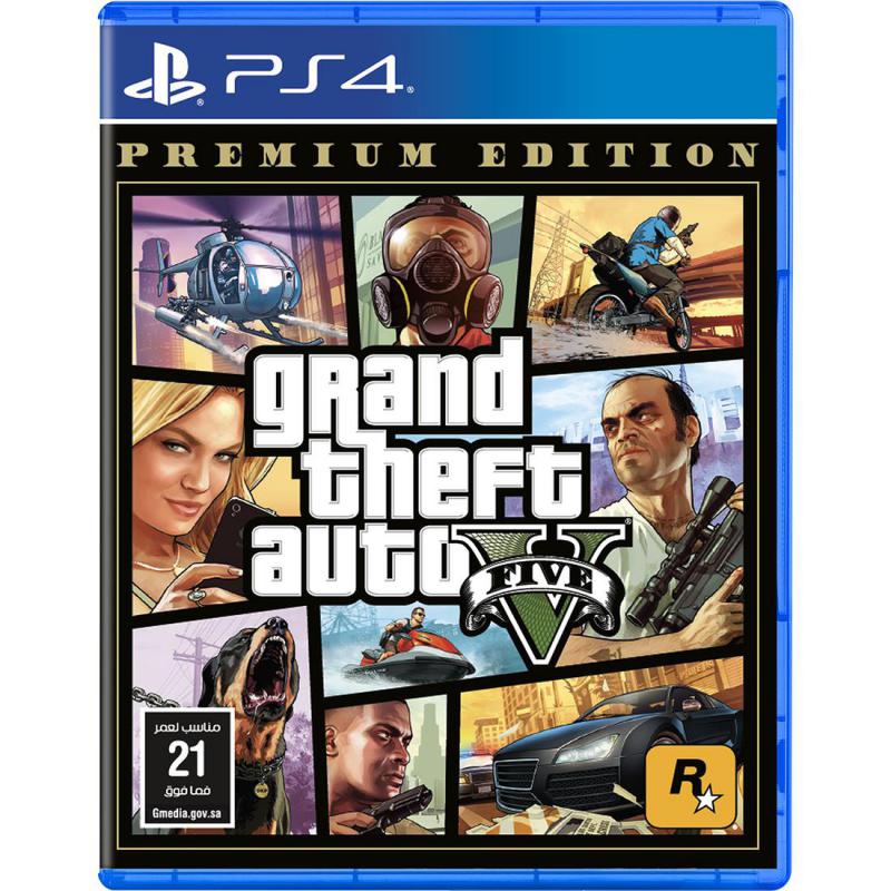 Grand Theft Auto V, PlayStation 4 (Games), Action & Adventure, Blu-ray Disc