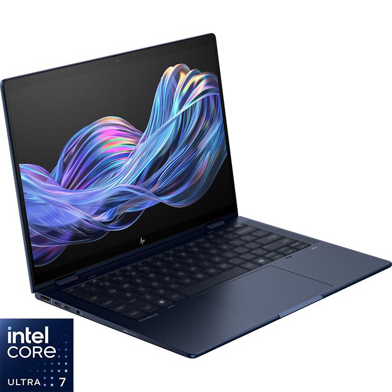 HP EliteBook 2-in-1 Laptop - Convertible, AI with CoPilot+, 14", Intel Core Ultra 7, 32 GB RAM, 1 TB SSD, Windows 11 Pro, Intel Arc Graphics, Foldable