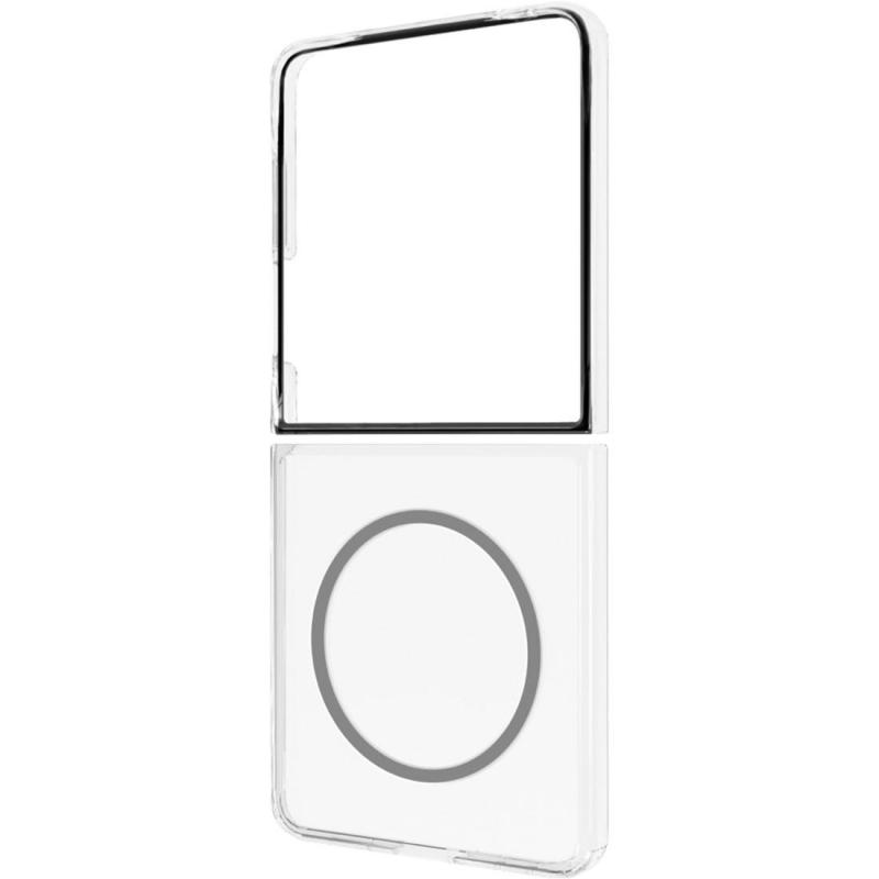 Samsung Clear Magnet Case Flip Cover Mobile Case with MagSafe, for Samsung Galaxy Z Flip7, Transparent