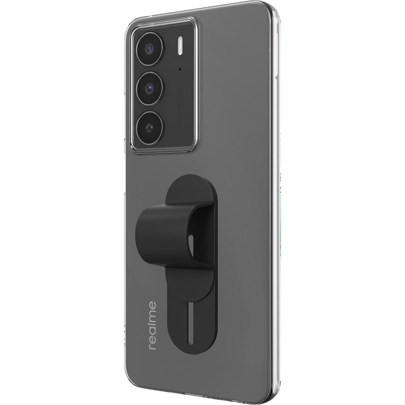 Just in Case Soft Back Cover Mobile Case with Strap, for Realme C75, Clear — 2