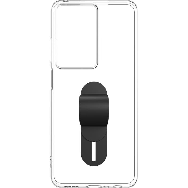 Soft Back Cover Mobile Case with Strap, for Realme C75, Clear