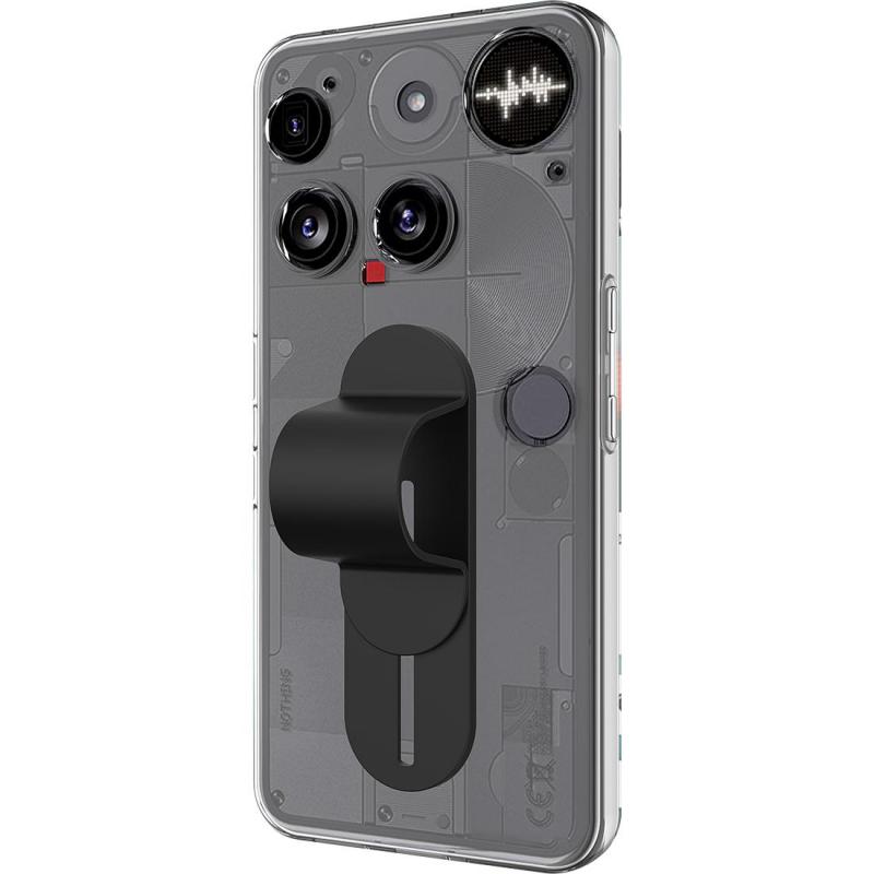 Just in Case Soft Back Cover Mobile Case with Strap, for Nothing Phone (3), Clear — 2