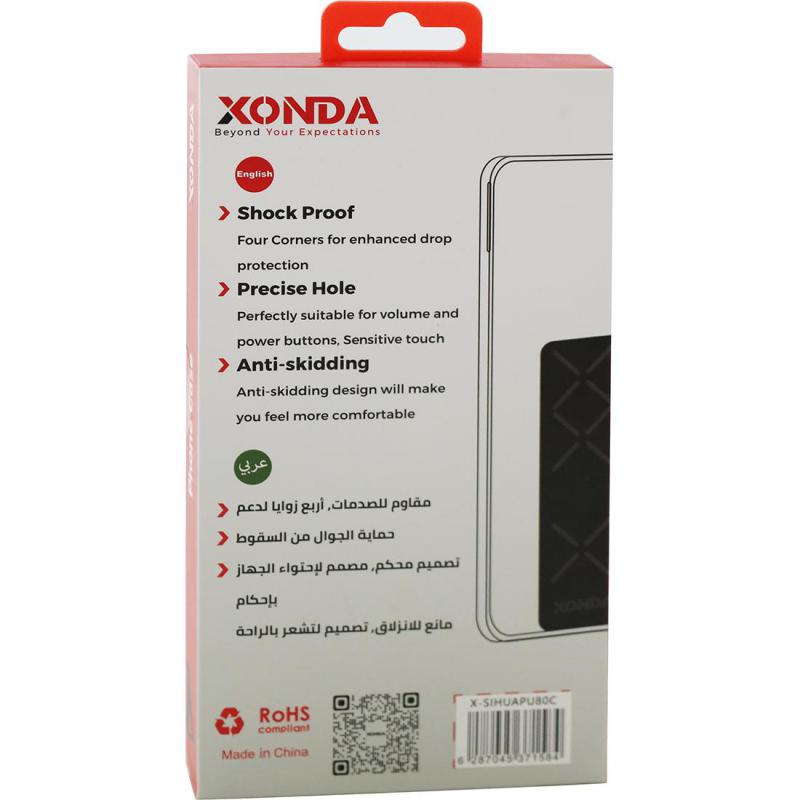 Xonda Back Cover Mobile Case with Strap, for Huawei Pura 80, Clear — 2