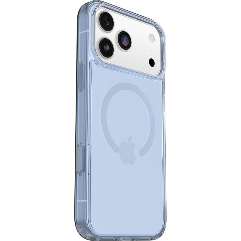 OtterBox Symmetry Series Back Cover Mobile Case with MagSafe, for iPhone 17 Pro Max, Silver Glade — 2