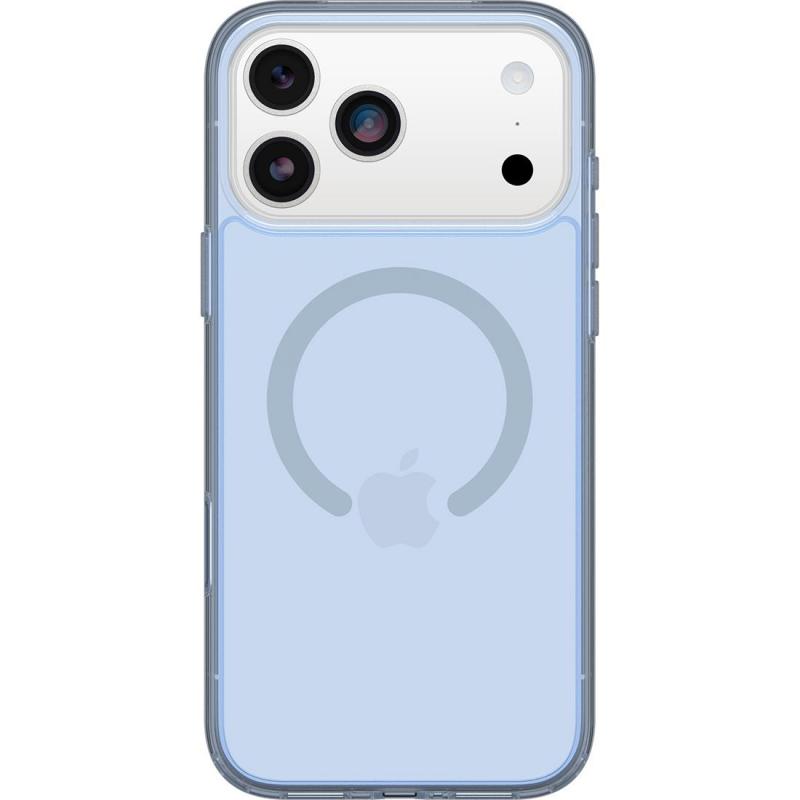 OtterBox Symmetry Series Back Cover Mobile Case with MagSafe, for iPhone 17 Pro Max, Silver Glade