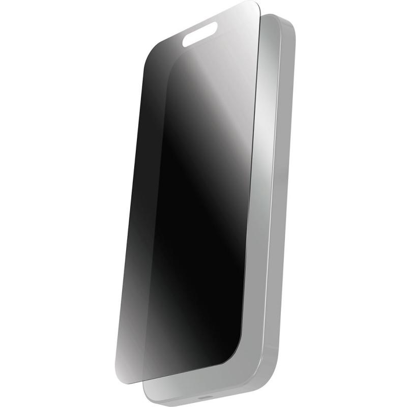 Zagg Glass Elite Privacy Elite Privacy Edge Case Friendly Smartphone Screen Protector, for iPhone Air, Tempered Glass, 4-way Privacy Filter