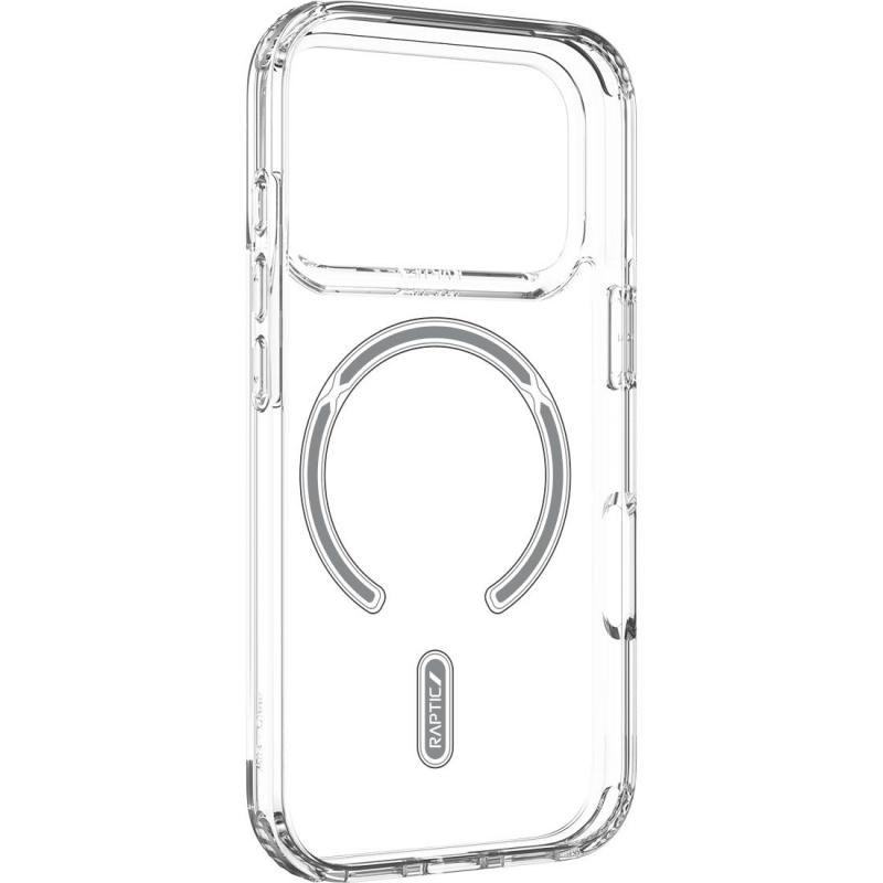 Raptic Air-Clear Back Cover Mobile Case with MagSafe, for iPhone 17 Pro, Clear — 3