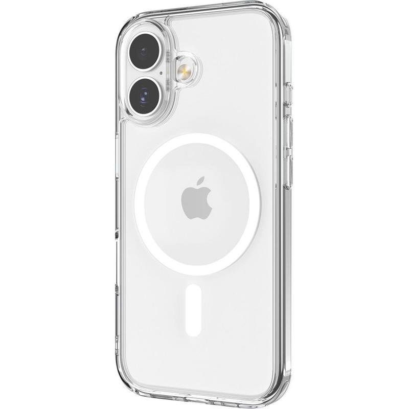 Raptic Air-ClearVue Back Cover Mobile Case with MagSafe, for iPhone 17, Clear — 2