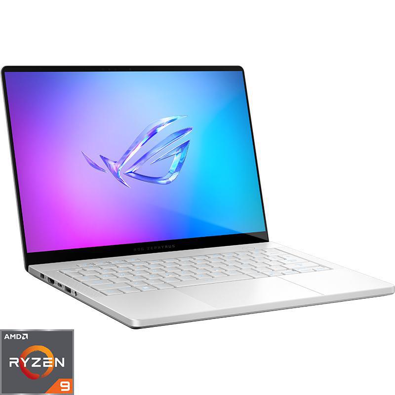 Asus ROG Zephyrus G14 Gaming Laptop, AI, 14", AMD Ryzen 9, 32 GB RAM, 2 TB M.2 NVMe PCIe 4.0 SSD, Windows 11 Home, NVIDIA GeForce 8 GB