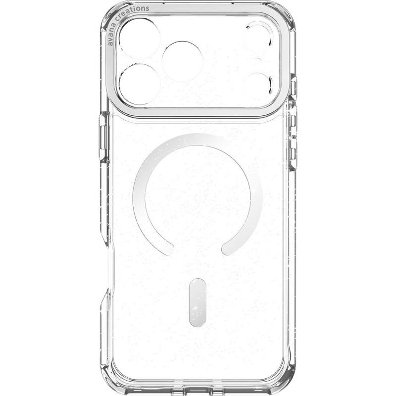 Starlight Back Cover Mobile Case with MagSafe, for iPhone 17 Pro Max, Starlight Silver