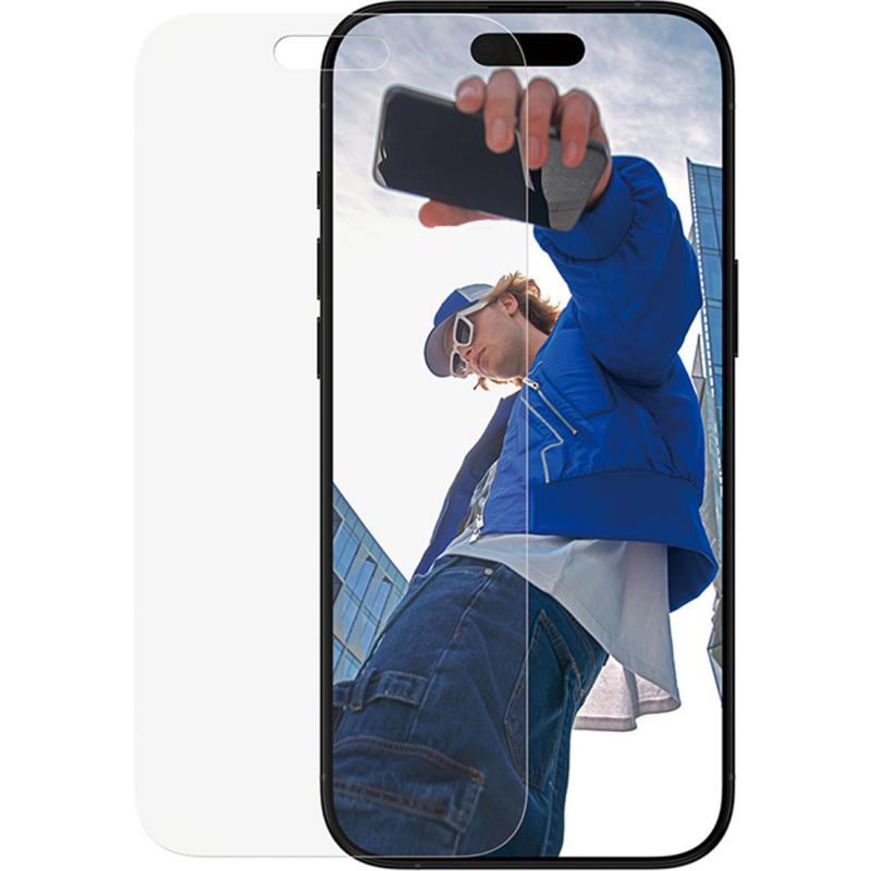 PanzerGlass Classic Fit Smartphone Screen Protector, for iPhone Air, Tempered Glass, Clear — 2