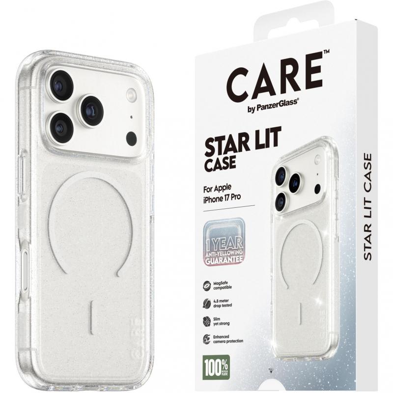 PanzerGlass Urban Explorer Back Cover Mobile Case with MagSafe, for iPhone 17 Pro, Star Lit