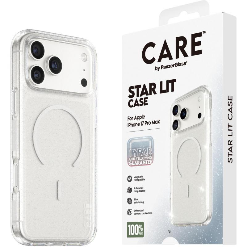 PanzerGlass Urban Explorer Back Cover Mobile Case with MagSafe, for iPhone 17 Pro Max, Star Lit