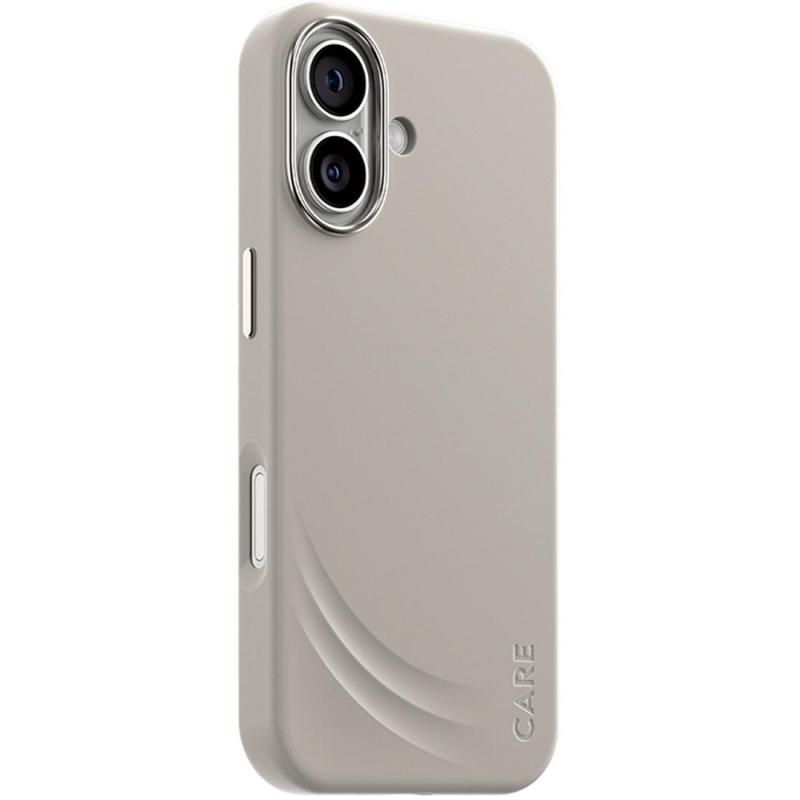 PanzerGlass Flow Back Cover Mobile Case with MagSafe, for iPhone 17, Vanilla — 2