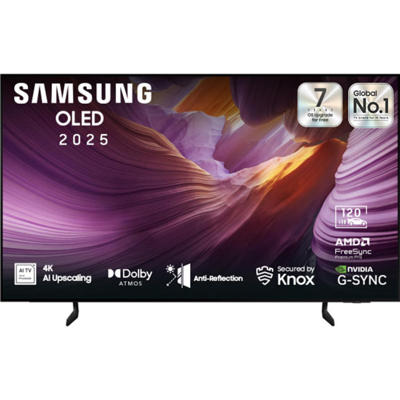Samsung 65" Smart TV, 4K OLED, 120 Hz, Graphite Black