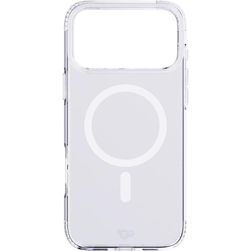 Tech21 EvoLite MagSafe Back Cover Mobile Case with MagSafe, for iPhone 17 Pro Max, Clear — 2