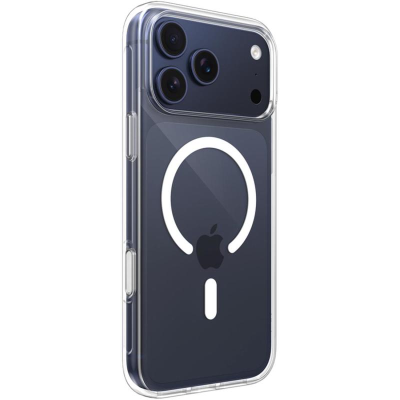 Belkin SheerForce Clear Back Cover Mobile Case with MagSafe, for iPhone 17 Pro Max, Clear