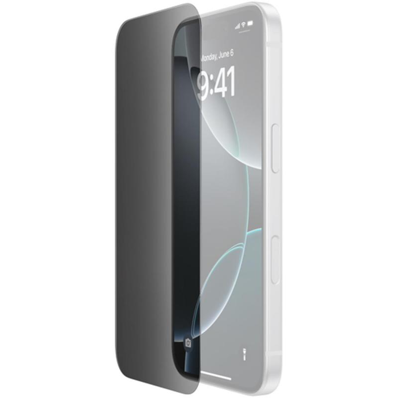 Belkin ScreenForce InvisiGlass Treated Smartphone Screen Protector, for iPhone 17 Pro, 2-way Privacy (30 Degrees)