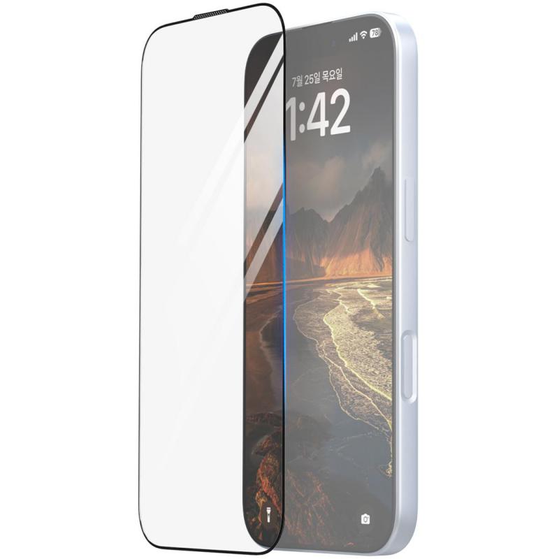 Araree Core 9H Hardness Tempered Glass Smartphone Screen Protector, for iPhone 17, Round Edge