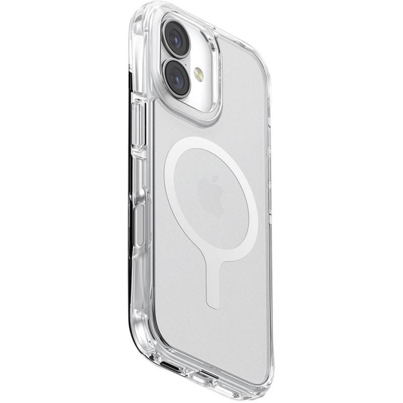Uniq LifePro Xtreme Back Cover Mobile Case with MagSafe, for iPhone 17, Frost Clear/White