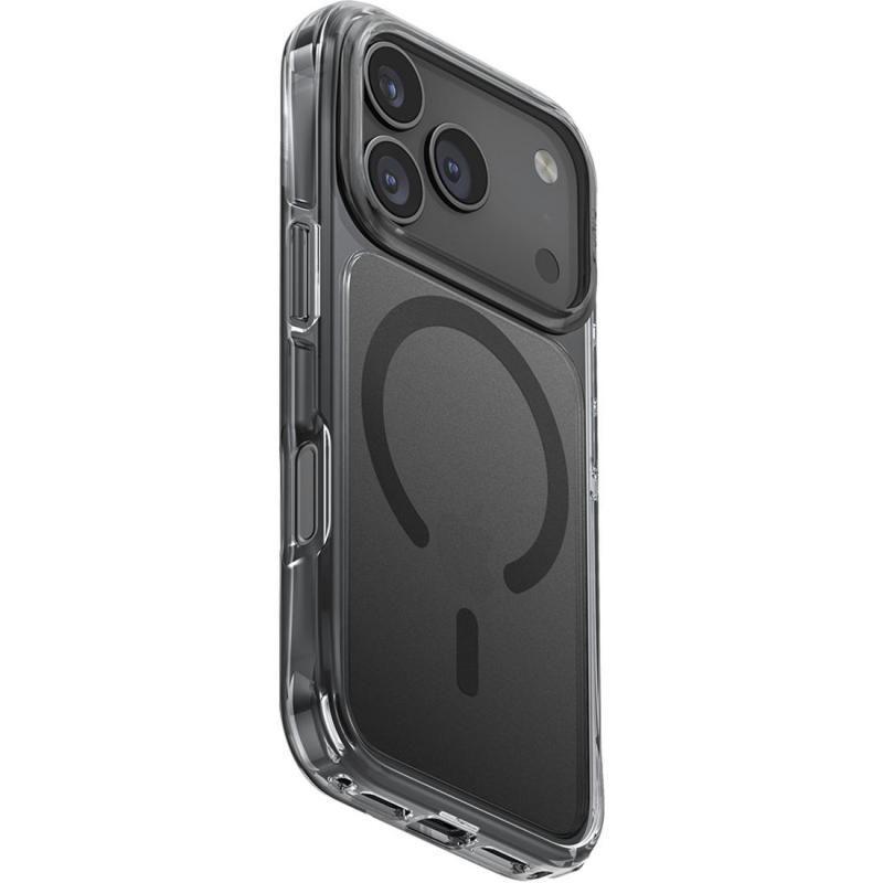Uniq LifePro Xtreme Back Cover Mobile Case with MagSafe, for iPhone 17 Pro, Frost Smoke