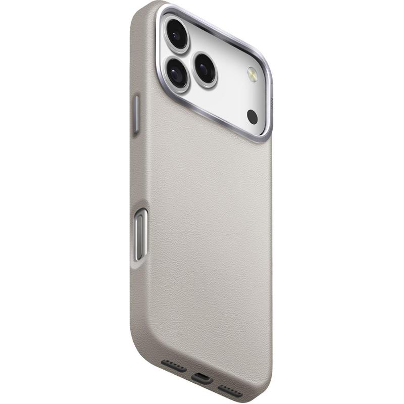 Uniq Lyden Back Cover Mobile Case with MagSafe, for iPhone 17 Pro Max, Clay