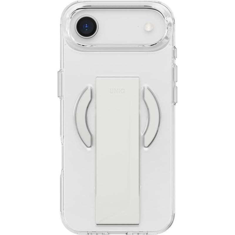 Uniq Heldro Air Back Cover Mobile Case with MagSafe, for iPhone Air, Lucent Clear