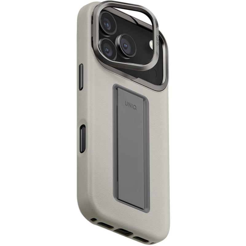 Uniq Heldro Pro Back Cover Mobile Case with MagSafe, for iPhone 17 Pro, Clay