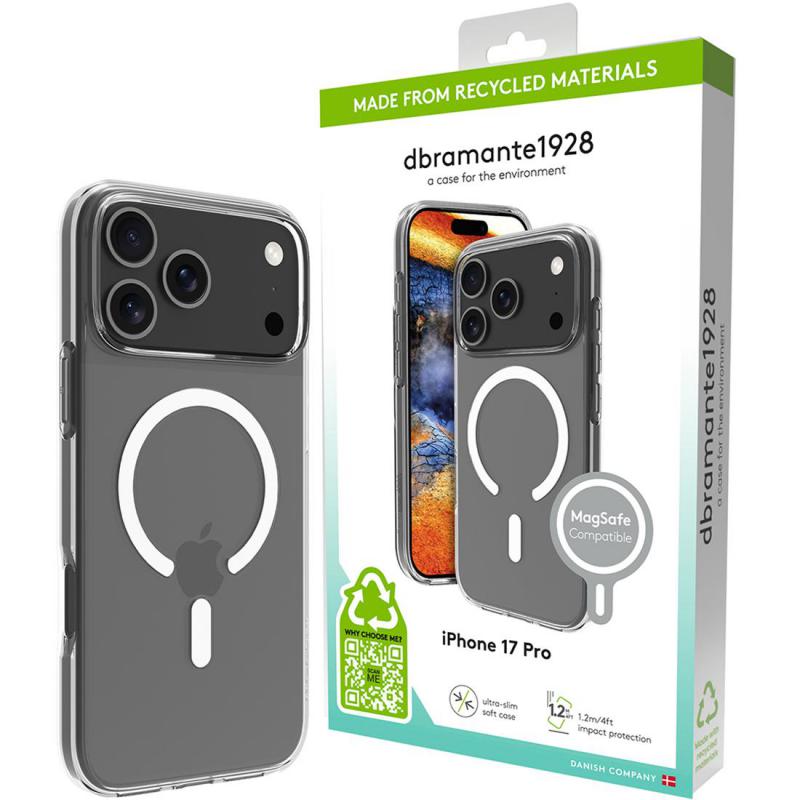 Greenland Pro MS Back Cover Mobile Case with MagSafe, for iPhone 17 Pro, Clear