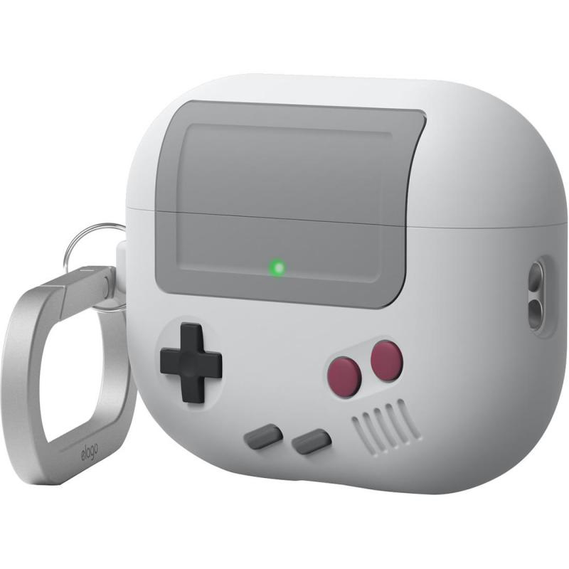 Elago AW5 Hang Case Earbuds Case, for Apple AirPods Pro 3, Light Grey