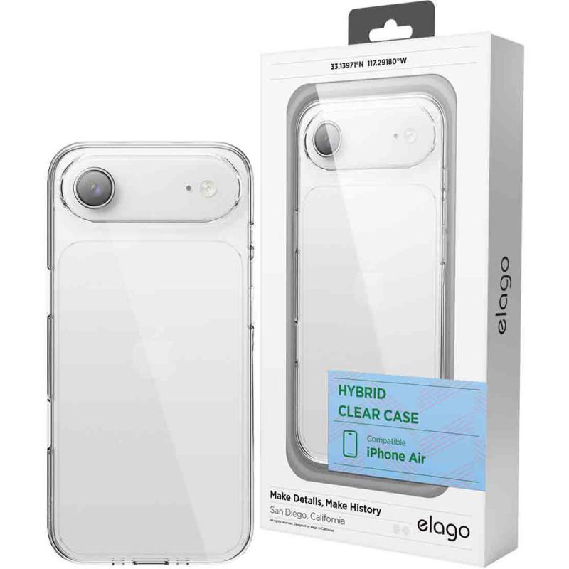 Hybrid Back Cover Mobile Case, for iPhone Air, Clear