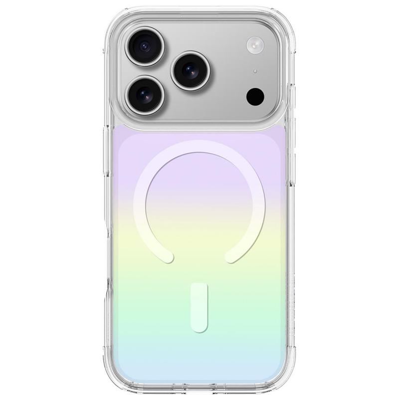 Amazing Thing MINIMAL MAG Back Cover Mobile Case with MagSafe, for iPhone 17 Pro Max, Rainbow — 2