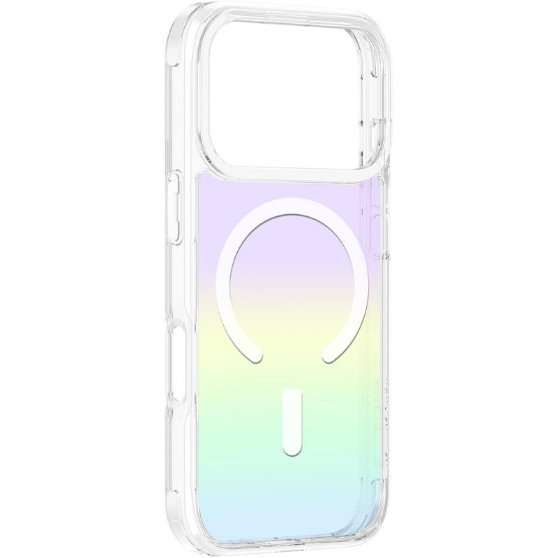 MINIMAL MAG Back Cover Mobile Case with MagSafe, for iPhone 17 Pro Max, Rainbow