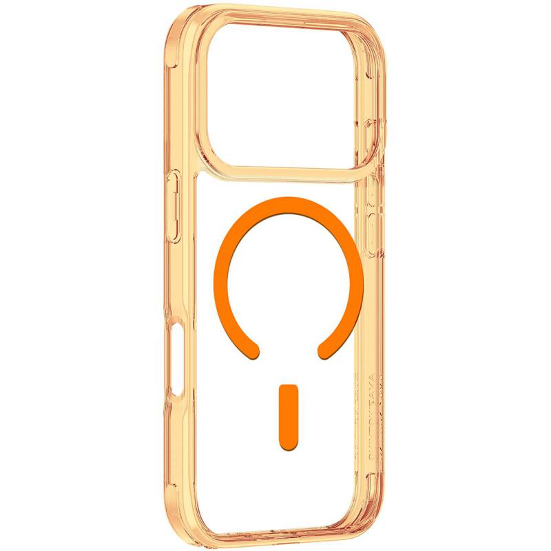 Amazing Thing MINIMAL MAG Back Cover Mobile Case with MagSafe, for iPhone 17 Pro, Titan Orange