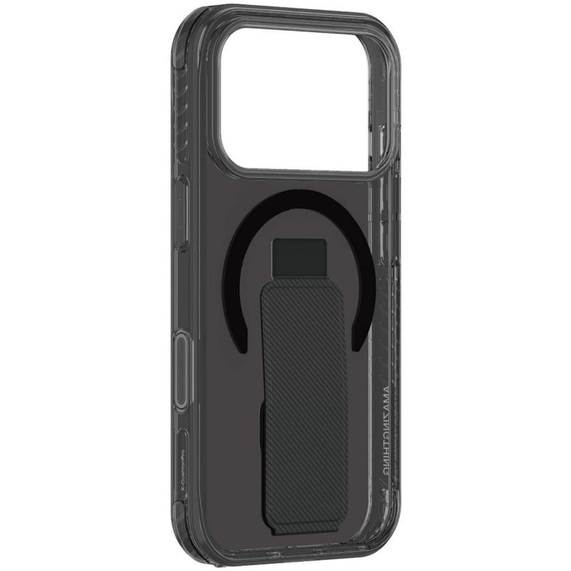 Titan Pro Holder Back Cover Mobile Case with MagSafe, for iPhone 17 Pro Max, Titan Black