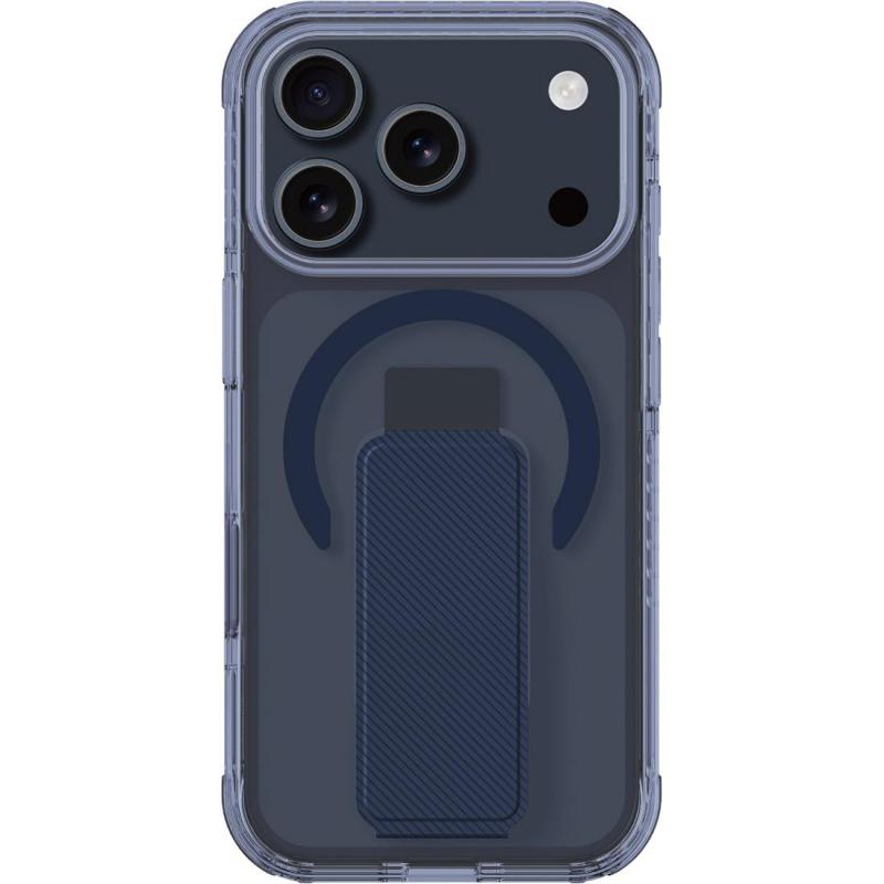 Amazing Thing Titan Pro Holder Back Cover Mobile Case with MagSafe, for iPhone 17 Pro Max, Titan Blue — 2