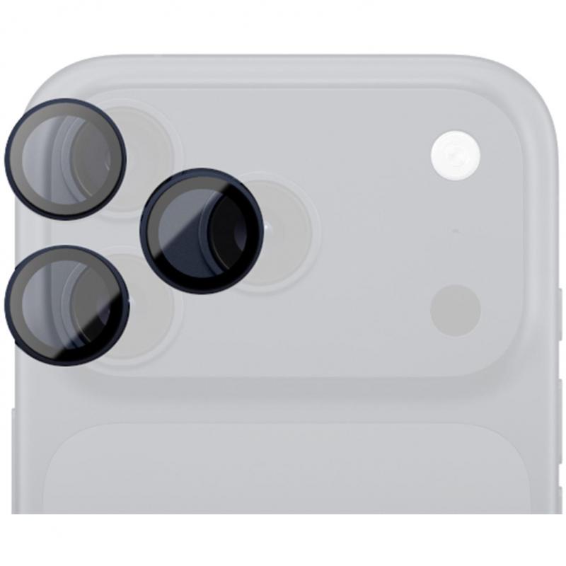 Amazing Thing AR Lens Camera Lens Protector (Individual Ring) Smartphone Camera Accessory, for iPhone 17 Pro/iPhone 17 Pro Max, Titan Blue