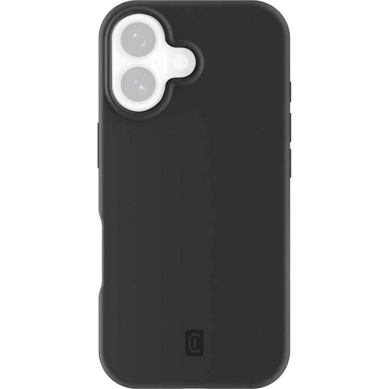 Cellularline Sensation Back Cover Mobile Case, for iPhone 17, Black