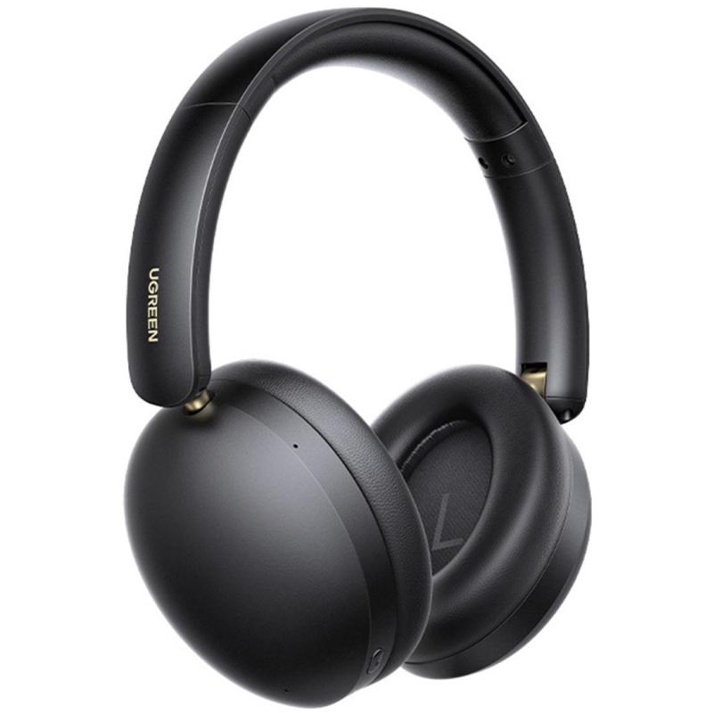 Ugreen Max 2 On-Ear Headphones, Bluetooth, USB-C (Charging), Built-in Microphone, Black