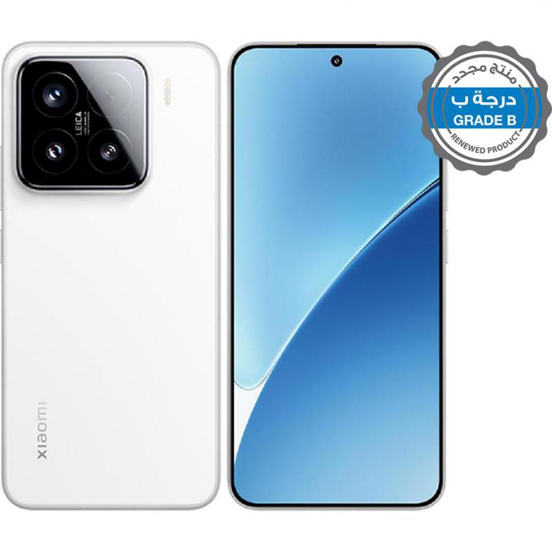 Renewed Grade B Xiaomi 15, 512 GB, White, 5G
