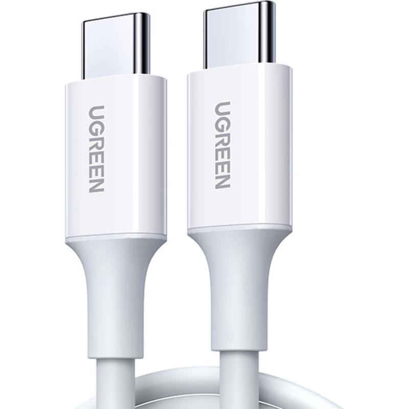 Ugreen US300 USB-C to USB-C Sync & Charge Cable, 2.00 m ( 6.56 ft ), White