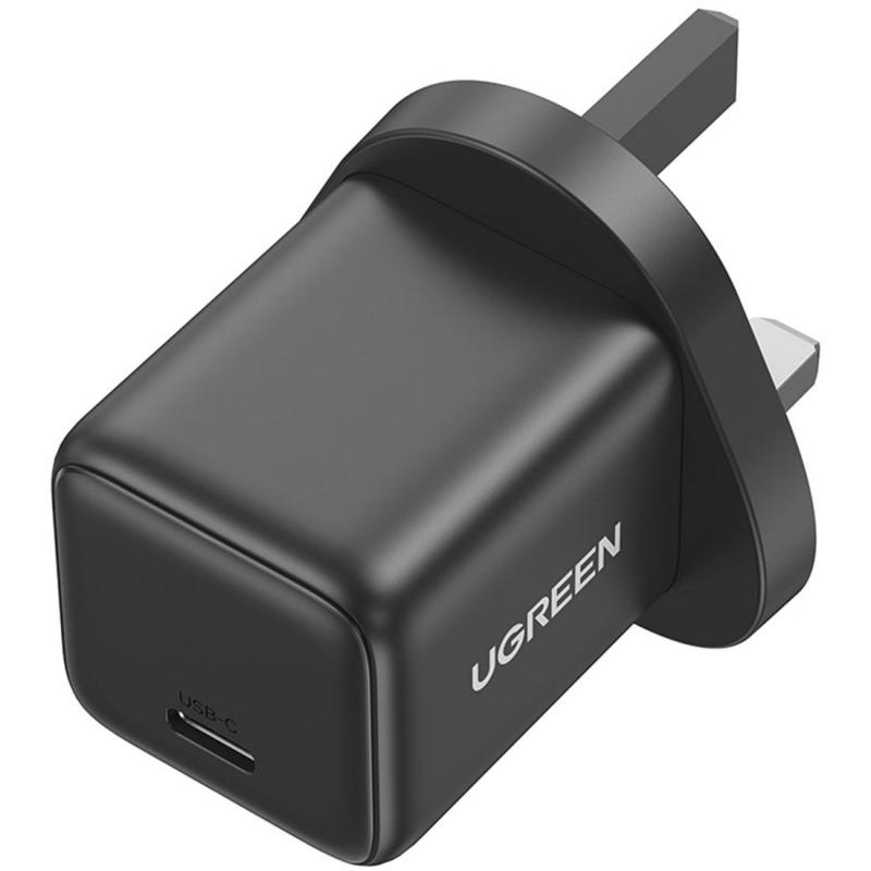 Ugreen X512 20W USB-C GaN Fast Charge, USB PD (Power Delivery), 20 Watts, Single USB-C, Black — 2