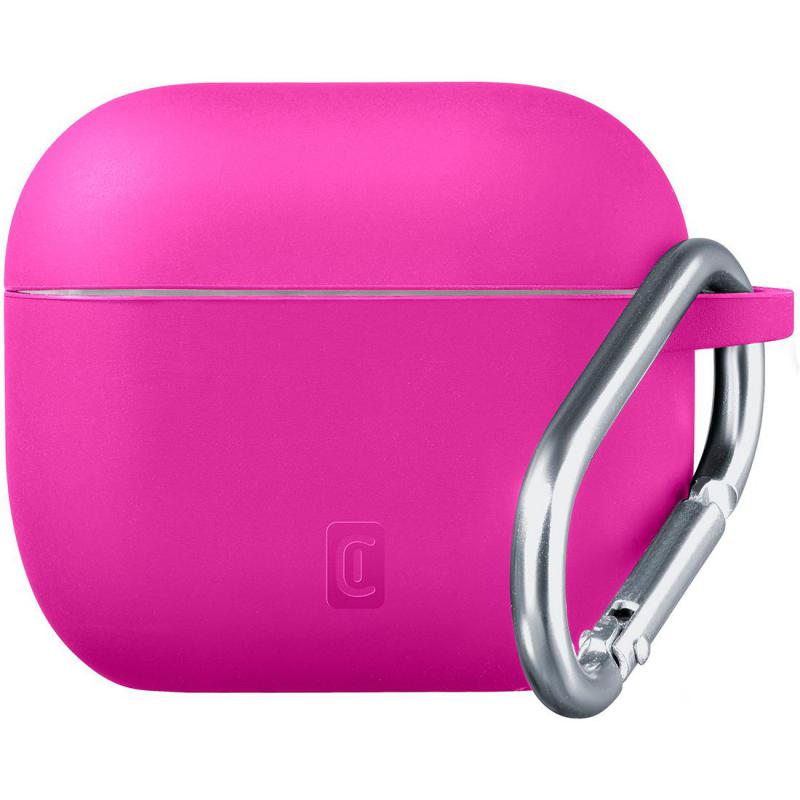 Cellularline Bounce Earbuds Case, for Apple AirPods Pro 3, Pink