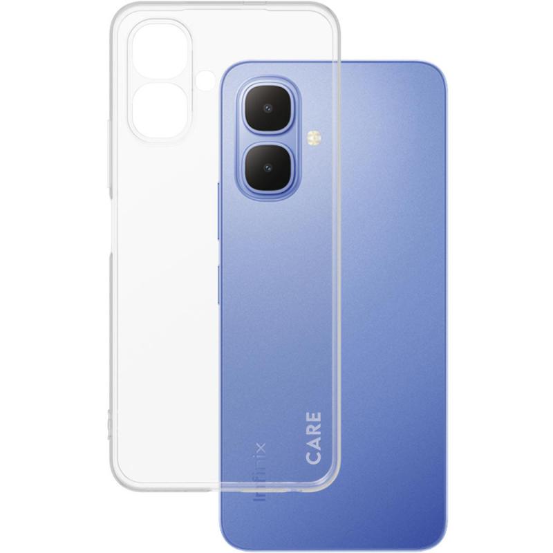 PanzerGlass CARE X-ray Soft Back Cover Mobile Case, for Infinix SMART 10, Clear
