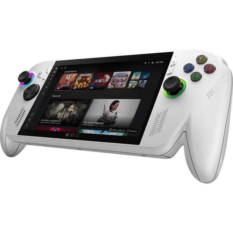 Asus ROG Xbox Ally Gaming Handheld, AMD Ryzen Z2 A, 512 GB PCIe 4.0 NVMe M.2 SSD, 16 GB, Pre-loaded Microsoft Game Pass 90 Days (3 Months), White